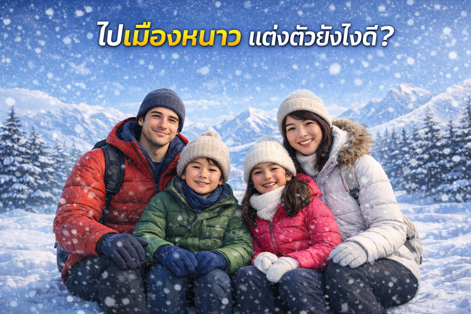 ไปเมืองหนาว แต่งตัวไม่ถูก ไม่รู้จะแต่งตัวแบบไหนดี?