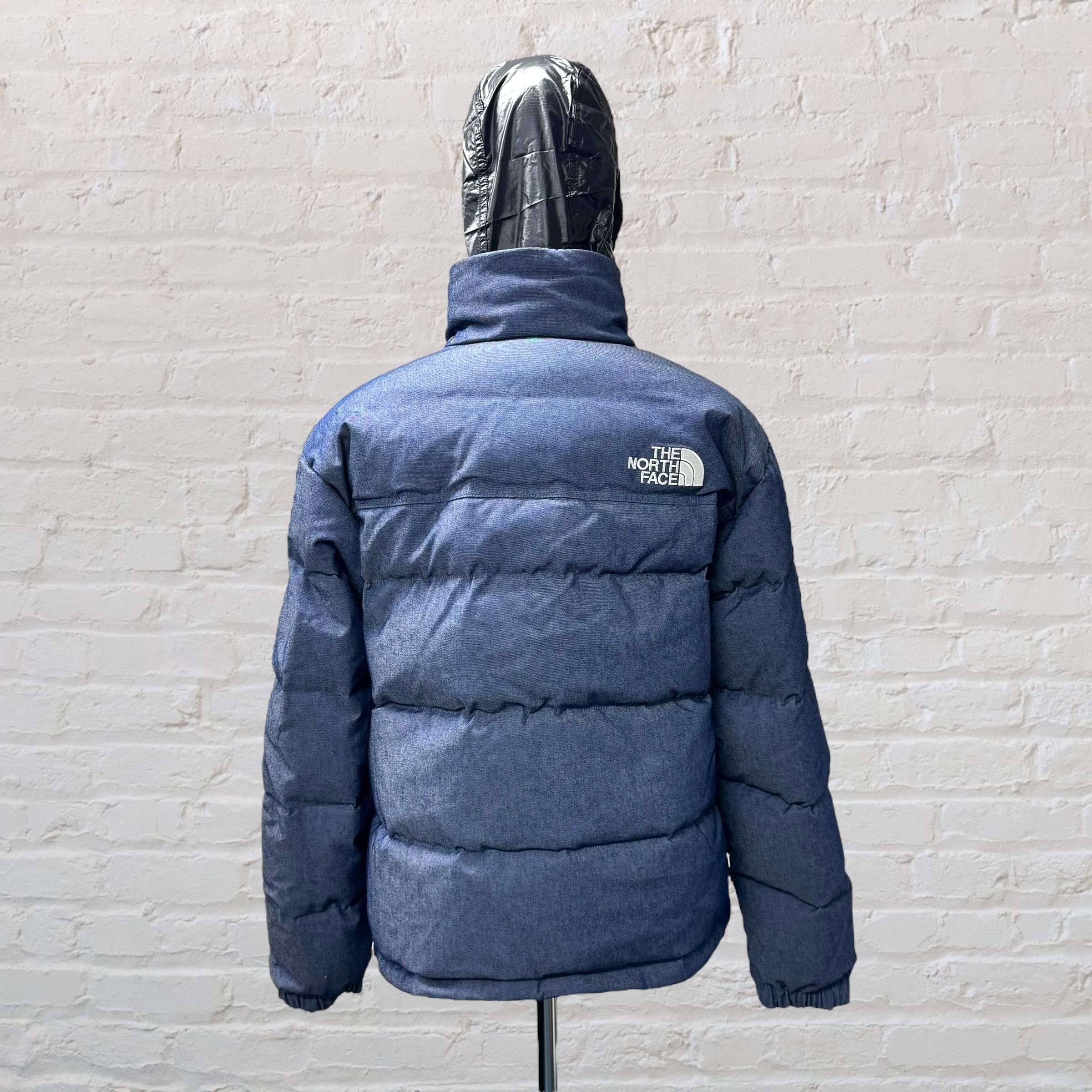 THE NORTH FACE NUPTSE 92 REVERSIBLE DENIM JACKET